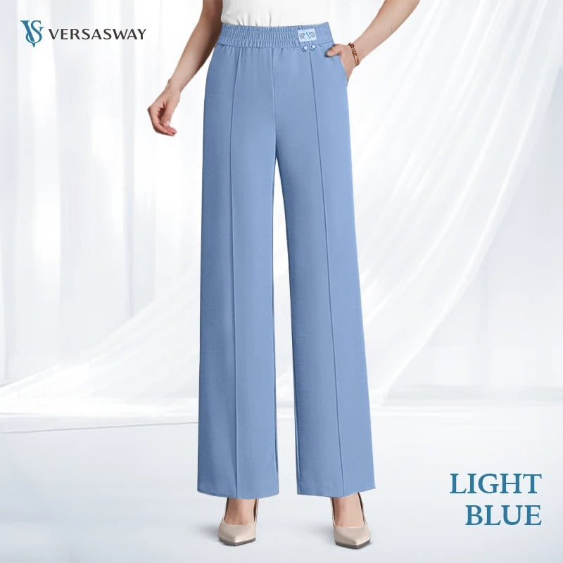 VersaSway - Ultra Smooth High Rise Elastic Waist Comfy Pants