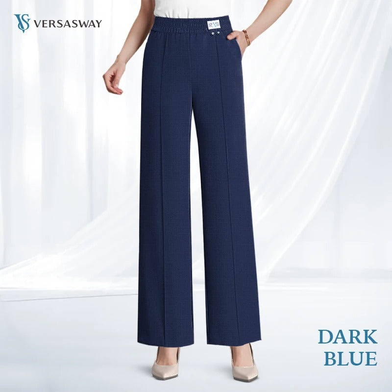 VersaSway - Ultra Smooth High Rise Elastic Waist Comfy Pants